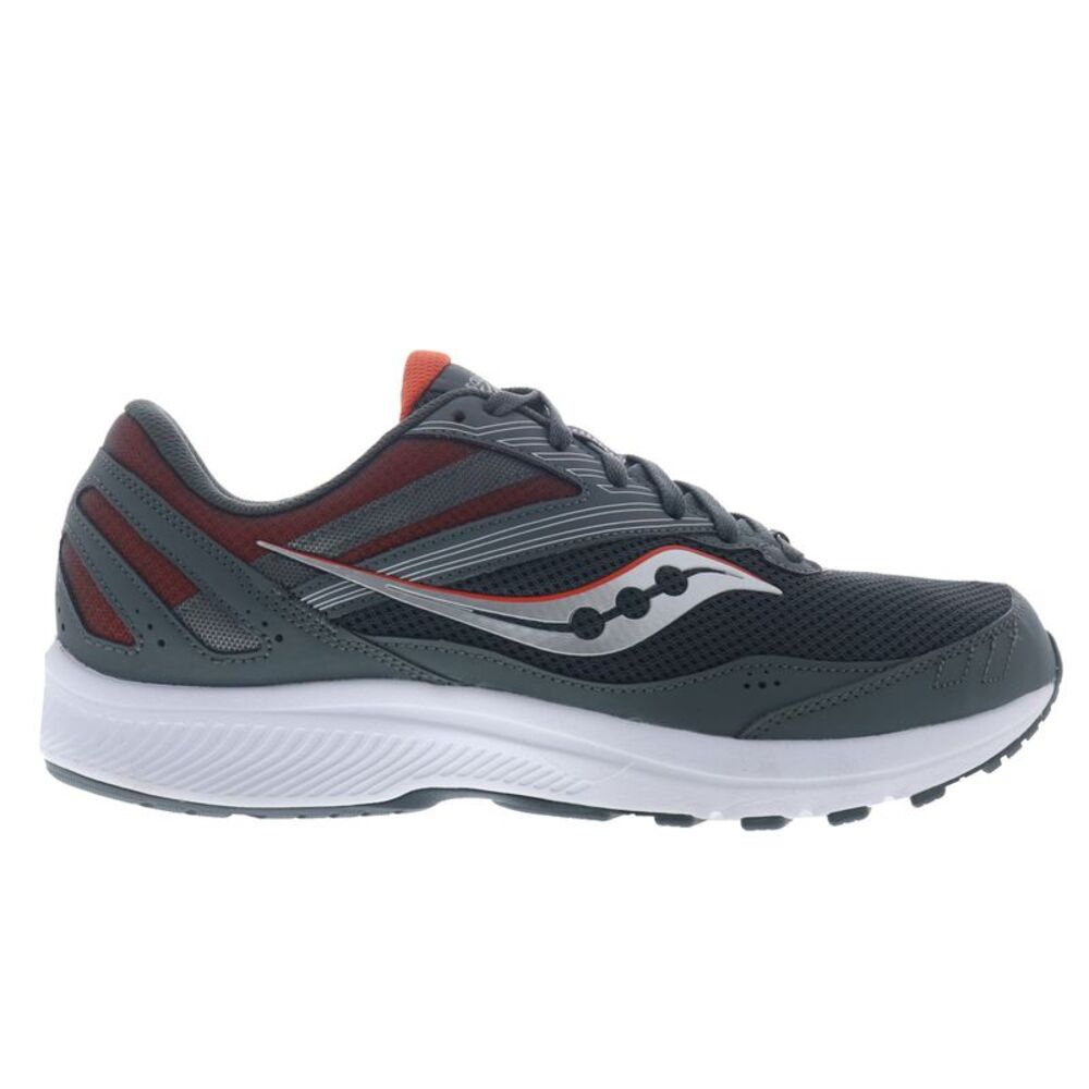 Saucony Mens Cohesion 15 Gray Shoes (NWT)